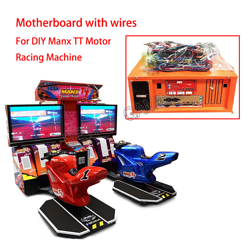 Gun Shooting Arcade - TT Motor Arcade Racing Machine, DIY