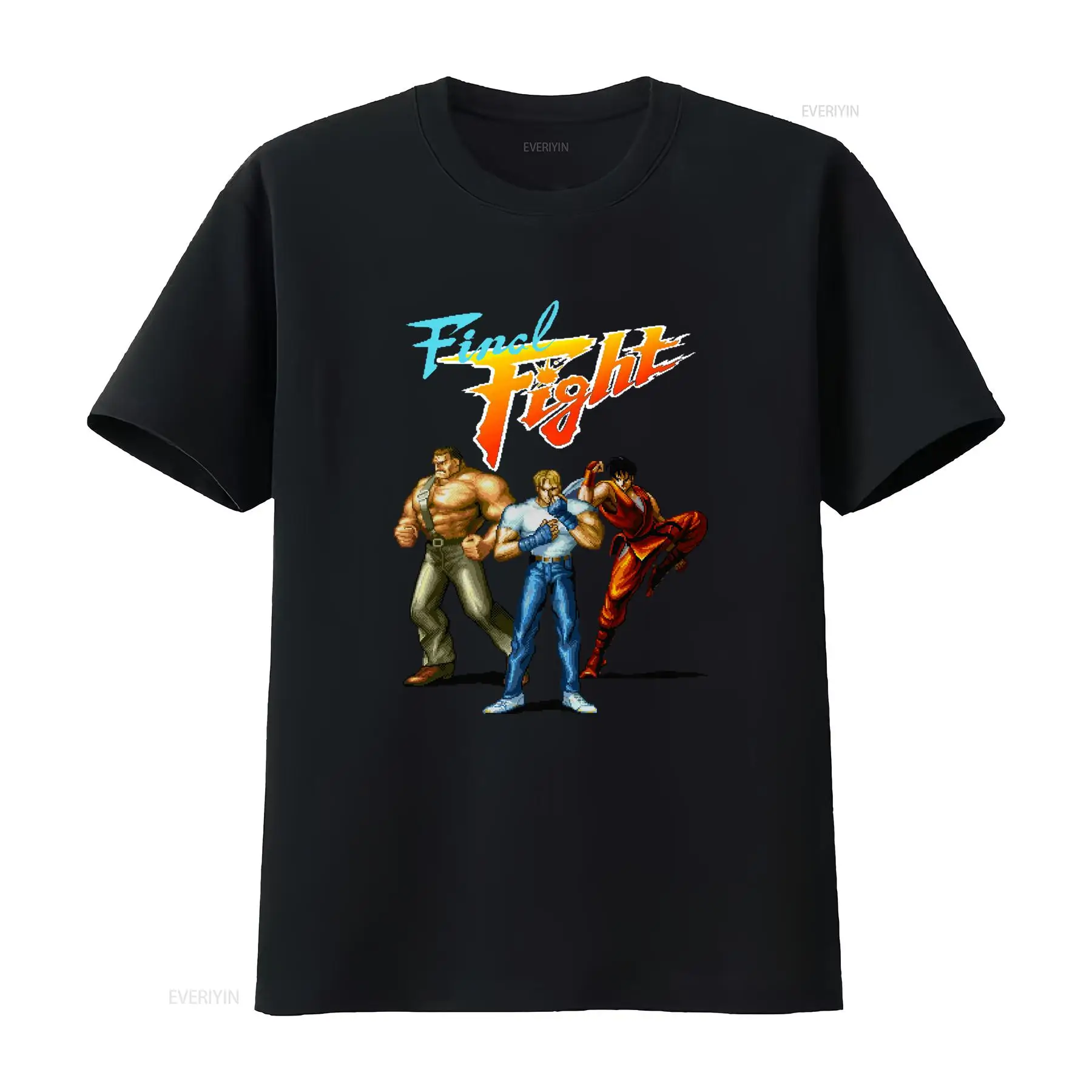 Arcade No - Camiseta retrô SNES Arcade Final Fight