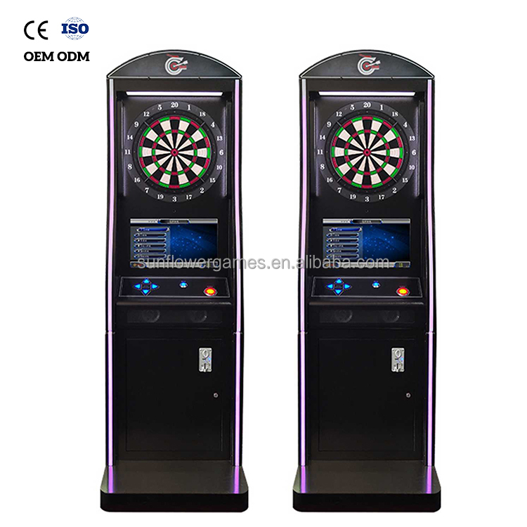 Electronic Dartboard Cabinet - Armário de Dardos de Arcade Personalizado,