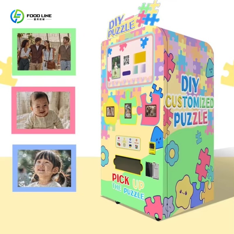 Photo Booth Machine - Máquina de Fotografia Personalizada com Quebra-Cabeça,