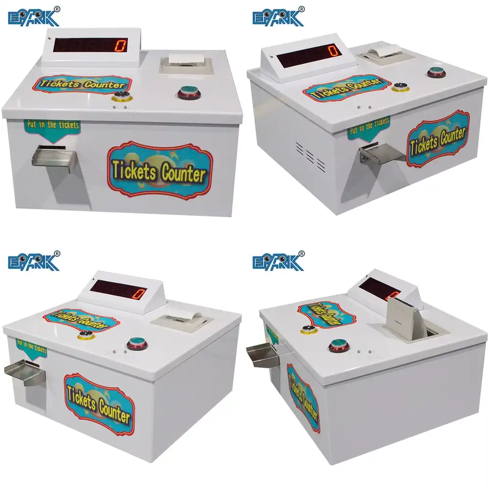Arcade Ticket Machine - Máquina de Jogo Arcade Branca OEM