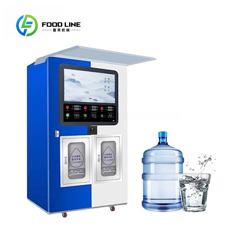 Máquina de venda de água purif - Vending Machine Qr Code avaliação e preço