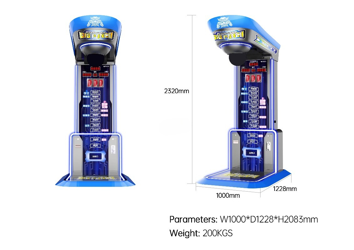 Máquina de Boxe Ultimate Big P - Arcade Vending & Laundry Revenue avaliação e preço