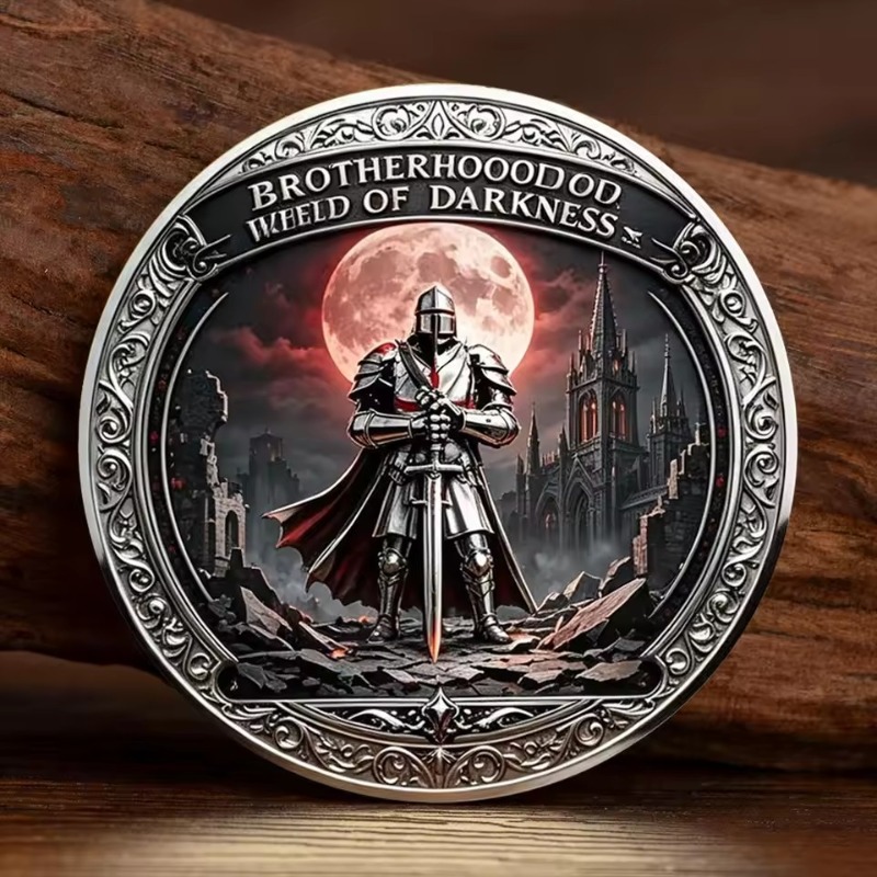 Moeda Comemorativa Medieval Ca - Token Coin Mechanism avaliação e preço