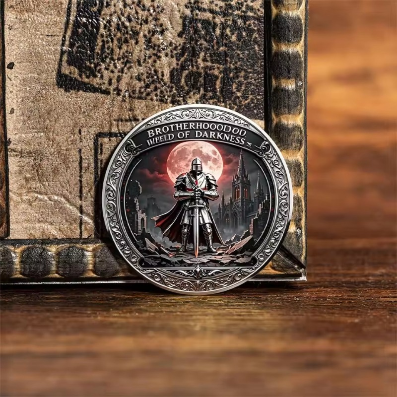 Moeda Comemorativa Medieval Ca - Token Coin Mechanism avaliação e preço