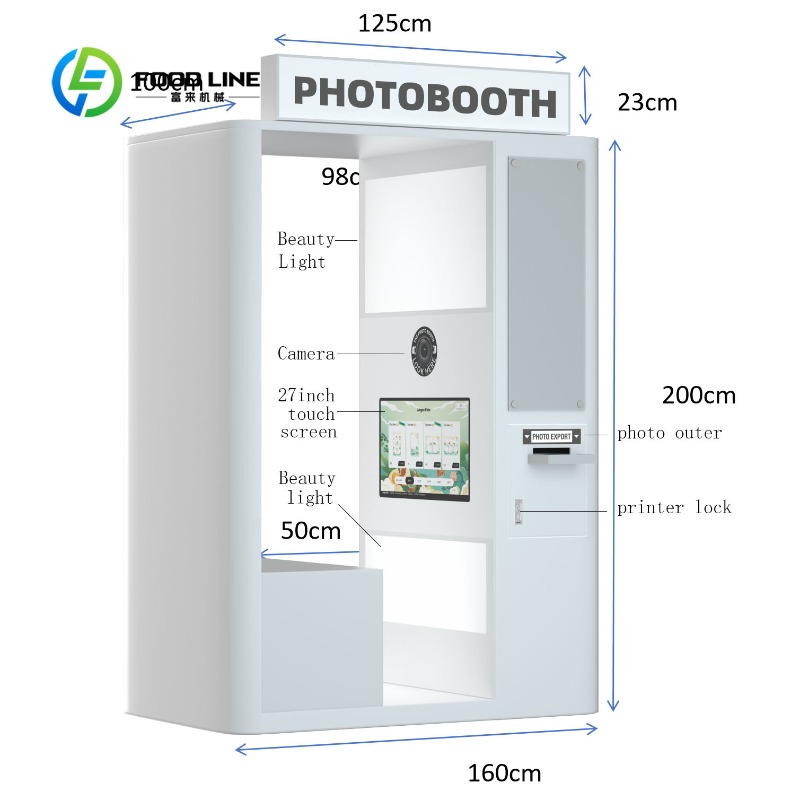 Máquina de Venda Automática de - Photo Booth Machine avaliação e preço