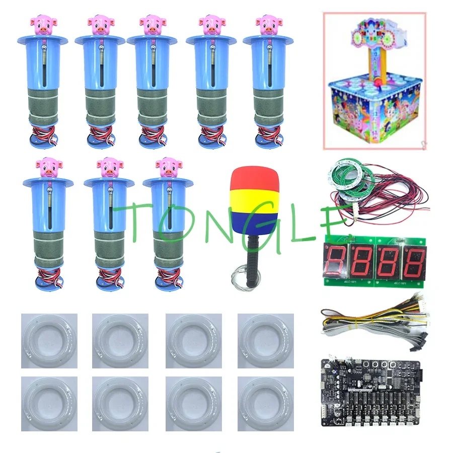 Placa-mãe com fios e 8 cabeças - Whack A Mole Arcade avaliação e preço