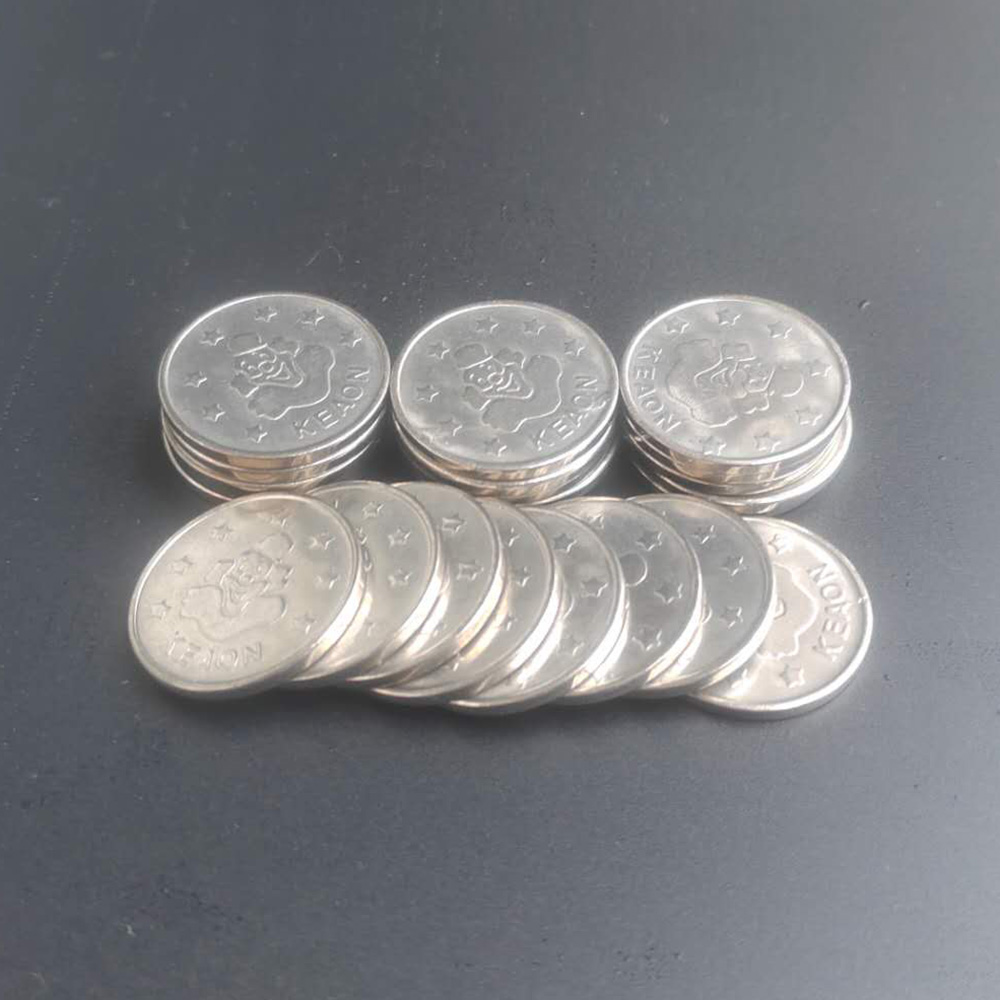 1000 peças de Fichas de Aço In - Coin Pusher Machine avaliação e preço