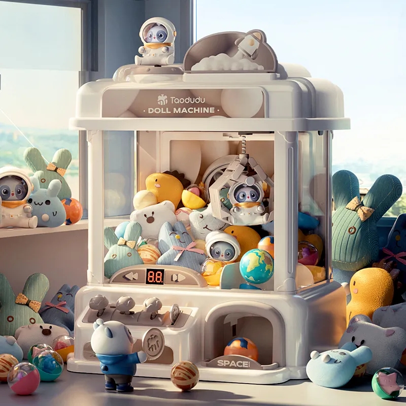 Máquina de Garra Mini Infantil - Coin Pusher Machine avaliação e preço