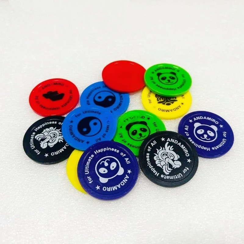 500 peças de Fichas de Plástic - Arcade Ticket Machine avaliação e preço